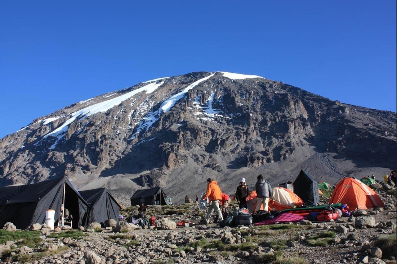 Mount Kilimanjaro climbing tour on the Machame Route